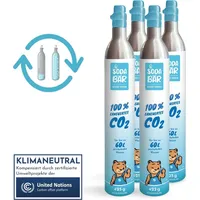 CO2-Zylinder Tausch-Box für SodaStream 4 x 425g (60 l)