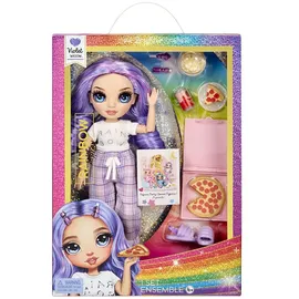 MGA Entertainment Junior High PJ Party Fashion Doll- Violet (Purple)