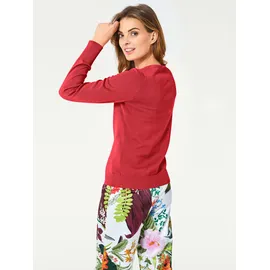 Heine Strickjacke in koralle 48