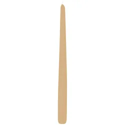 Wiedemann Kerzen Spitzkerzen durchgefärbt Sand 400 x Ø 25 mm, 6 Stück