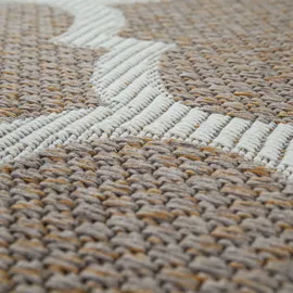 Paco Home Teppich Wohnzimmer Orient Muster Marokkanisches Design Modern beige, Creme 60x100 Cm