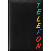 Herlitz Adressbuch A5 schwarz
