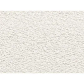 vente-unique Großes Ecksofa mit Recamiere mit Rückenlehne - Ecke links - Bouclé-Stoff - Weiß - POGNI von Maison Céphy