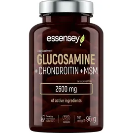 essensey Glucosamine + Chondroitin + MSM Kapseln 120 St.