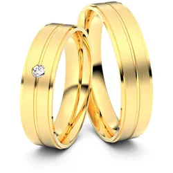Trauringe R ̧sselsheim 333er Gelbgold - 2863