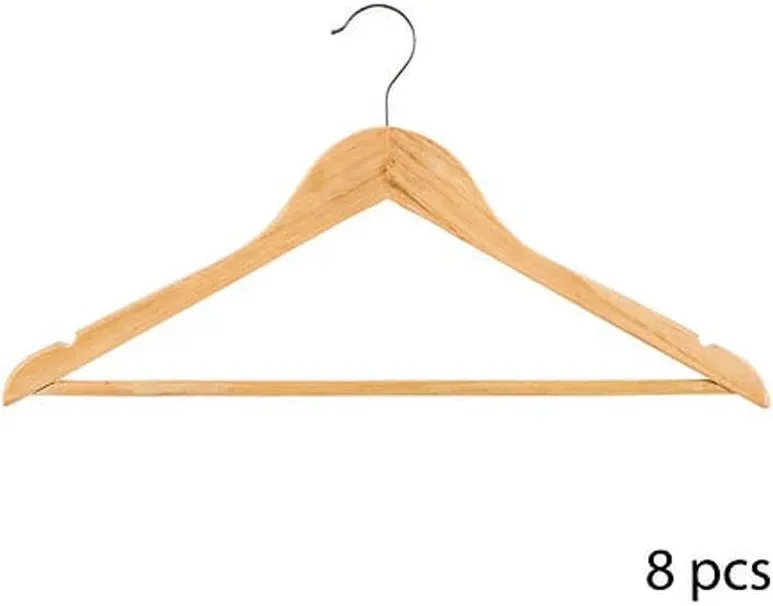 5Five Kleiderbügel Holz X8 HANG'UP DIS
