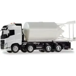 HERPA 013604 1:87 HERPA Minikit: Volvo FH Gl. Silosteller-LKW 4-achs, weiß