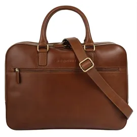 Bugatti Remo Aktentasche Leder 40 cm Laptopfach braun
