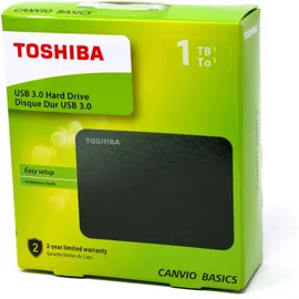 Toshiba Canvio Basics 1 TB USB 3.2 HDTB410EK3AA