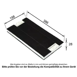 Siemens LZ45501 Aktivkohlefilter