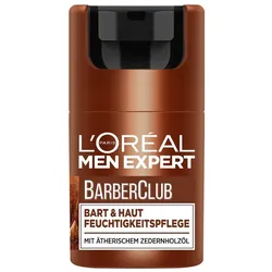 L ́Oréal Men Expert Barber Club Bart & Haut mit ätherischem Zedernholzöl Gesichtscreme 50 ml Herren 