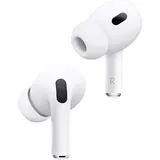 APPLE AirPods Pro (2. Generation) mit MagSafe Case (USB‐C), In-ear Kopfhörer Bluetooth White