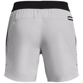 Under Armour Peak Woven Shorts Herren Laufshorts (Hellgrau XL