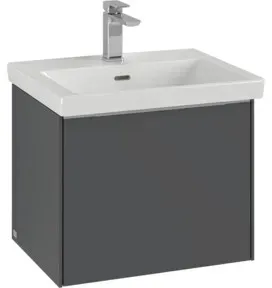 V&B Waschtischunterschrank Subway 3.0 52,3x42,9x44,8cm, m LE/Gr vo bla, wh. Oa