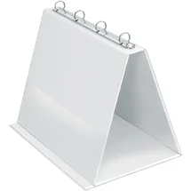 Veloflex Tisch-Flipchart A4 quer mit Außentasche  weiß
