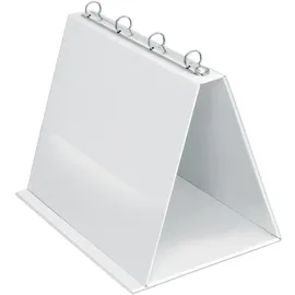 Veloflex Tisch-Flipchart A4 quer mit Außentasche  weiß