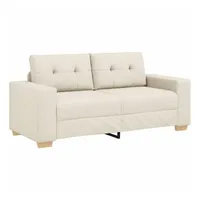 vidaXL Loveseat-sofa Leinen 140 Cm Vidaxl