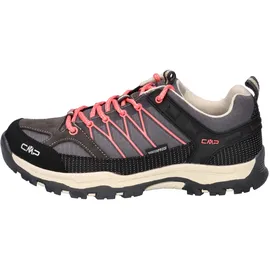 CMP Kids Rigel Low WP Trekking Shoes cioccolato-coral (11QV) 38