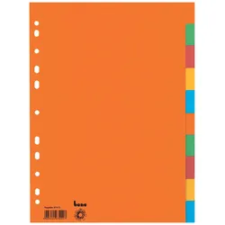 bene Ordnerregister Vollformat blanko DIN A4