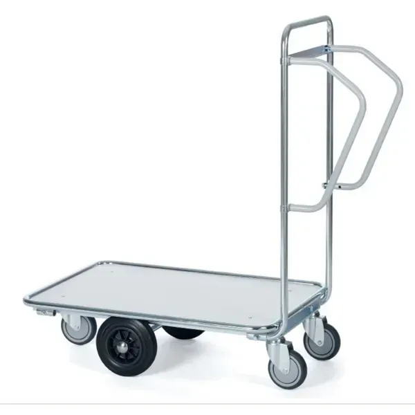 Transportwagen Serie 200, max. 300 kg, 1130x460x1110 mm 2 mittige Rädern für schwere Lasten