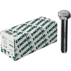 E-NORMpro Sechskantschrauben DIN 933 8.8 galZn M12x25 HP (Inh. 200 Stück)