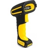 Industrie Barcode Scanner 1D und 2D für 433 MHz oder Bluetooth mit induktiver Ladestation (2D-Barcodes, 1D-Barcodes), Barcode-Scanner, Gelb, Schwarz