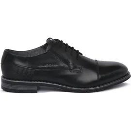 Bugatti Schnürschuh Herren Schwarz 46