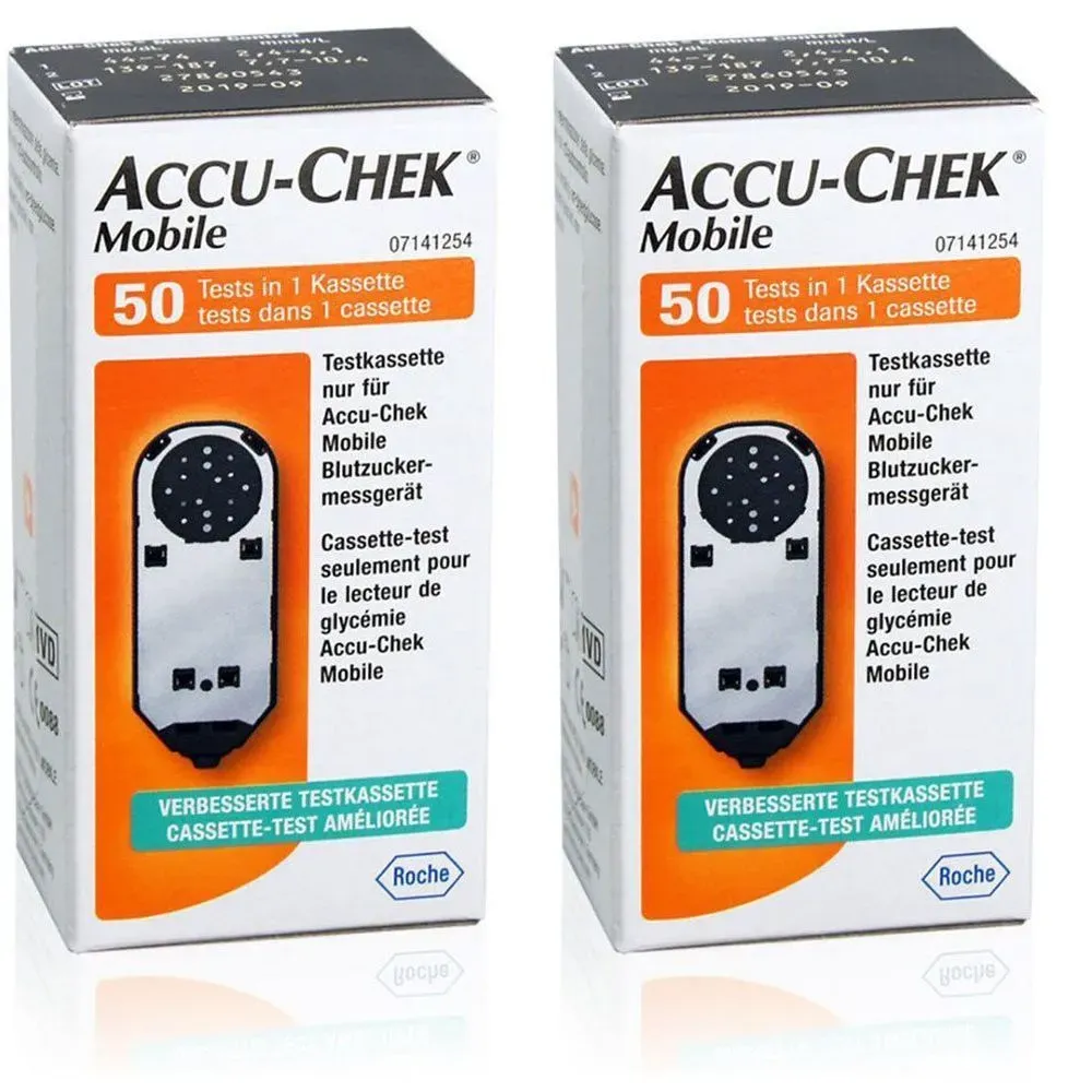 Accu-Chek® Mobile - Testkassette für Blutzuckermessgeräte