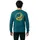 La Sportiva Climbing on the Moon Sweatshirt Turchese/Giallo M