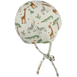 Sterntaler Beanie Safaritiere in silber – Gr.: 45 cm