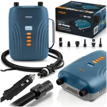 OEM Elektrische Pumpe für Sup-schlauchbootmatratzen + 6 Adapter 12V Neo-Sport Ns-713