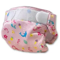 FREDS SWIM ACADEMY Freds Swim Nappy Schwimmwindel, wiederverwendbar, pink, Größe 1: 4-9 kg