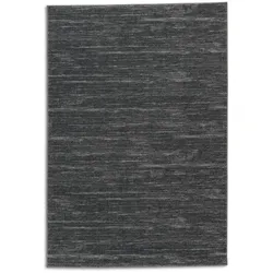 SCHÖNER WOHNEN-Kollektion Webteppich Balance 133 x 190 cm Polypropylen Grau Dunkelgrau