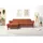 sit&more Ecksofa Romero L-Form, wahlweise mit oder ohne Relax-Funktion, Bettfunktion, Bettkasten orange