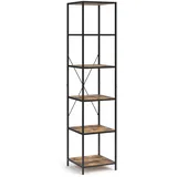 Vicco Loft Standregal Fyrk Bücherregal Wandregal Holz Regal 174x40x40 cm