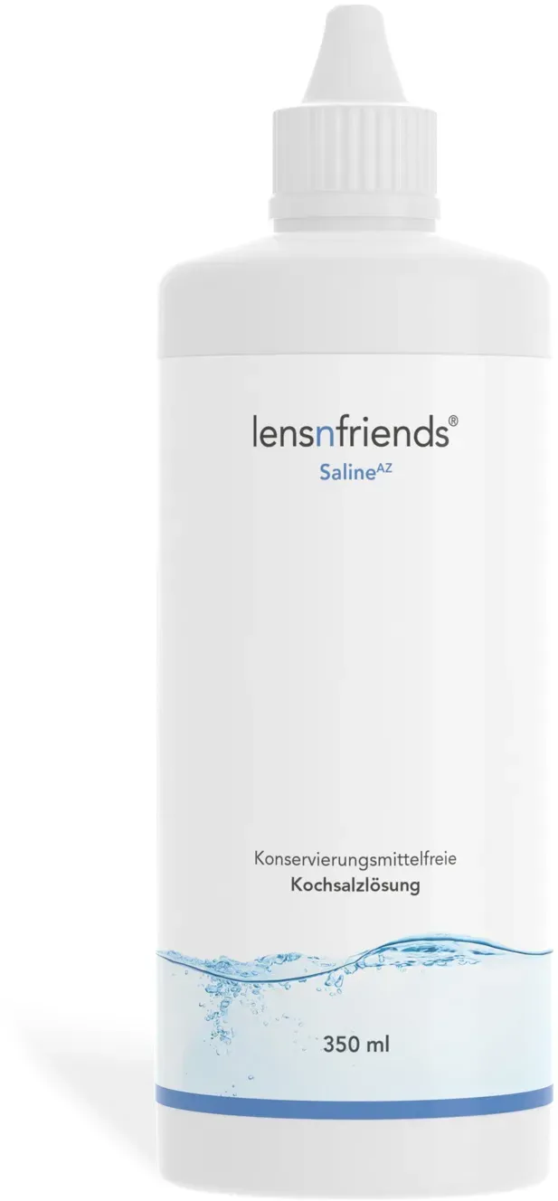 lensnfriends SalineAZ - Kochsalzlösung (350ml) früher COOL