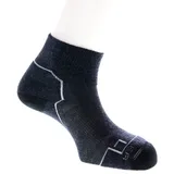 Icebreaker Hike+ Light Mini Herren Wandersocken-Schwarz-XL