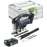 Festool CARVEX PSBC 420-Basic Akku Pendelstichsäge 18 V 120 mm Brushless + 1x Akku 3,0 Ah + Systainer - ohne Ladegerät