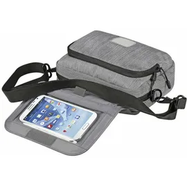 KLICKfix SmartBag Touch Lenkertasche grau