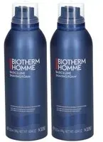 Biotherm HOMME Mousse de rasage À Raser 2x200 ml