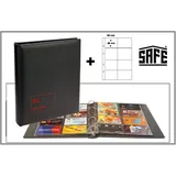 SAFE-7561-Münzalbum-Coincards-Antrahzit-5x-7564-Hüllen-Für-40-Coincards