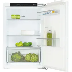 MIELE Einbaukühlschrank "K 7115 E", E (A-G), silber (eh19), Rechtsanschlag, wechselbar, Kühlschränke