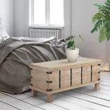Truhe Couchtisch  Wohnzimmertisch Beistelltisch Shabby Chic  WOMO-DESIGN®