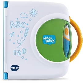 Vtech Vtech® Kindercomputer MagiBook v2, Interaktives Lernbuchsystem, mit 2 Lernbüchern bunt