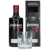 Brockmans Intensely Smooth Gin Geschenkset mit Negroni Glas - Gin