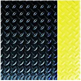 miltex Anti-Ermüdungsmatte Yoga Dome Basic schwarz, gelb 60,0 x 90,0 cm
