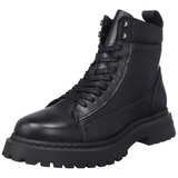 Tommy Jeans Herren Mid Boot Stiefel Lace Up Stiefeletten, Schwarz (Black), 45
