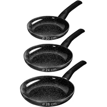 STONELINE CERAMIC Pfannen-Set 3-tlg. 20 cm + 24 cm + 28 cm