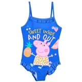 Peppa Pig Badeanzug Peppa Wutz in blau | Gr.: 104