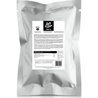 Sansei Soft-Eis Pulver für Eismaschine Softeispulver Speiseeispulver Sahnegeschmack 2 kg 2:5 für 7 Kg